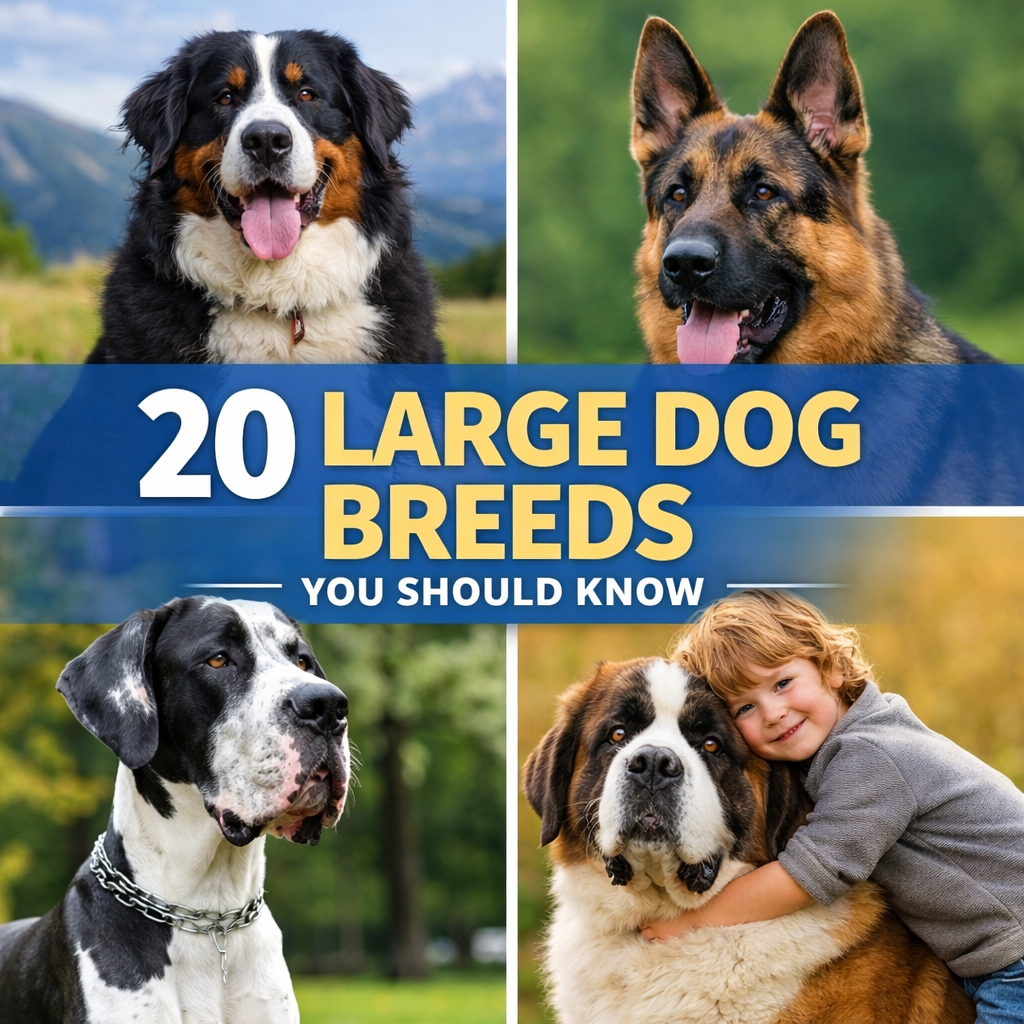 20 Large Dog Breeds You Should Know