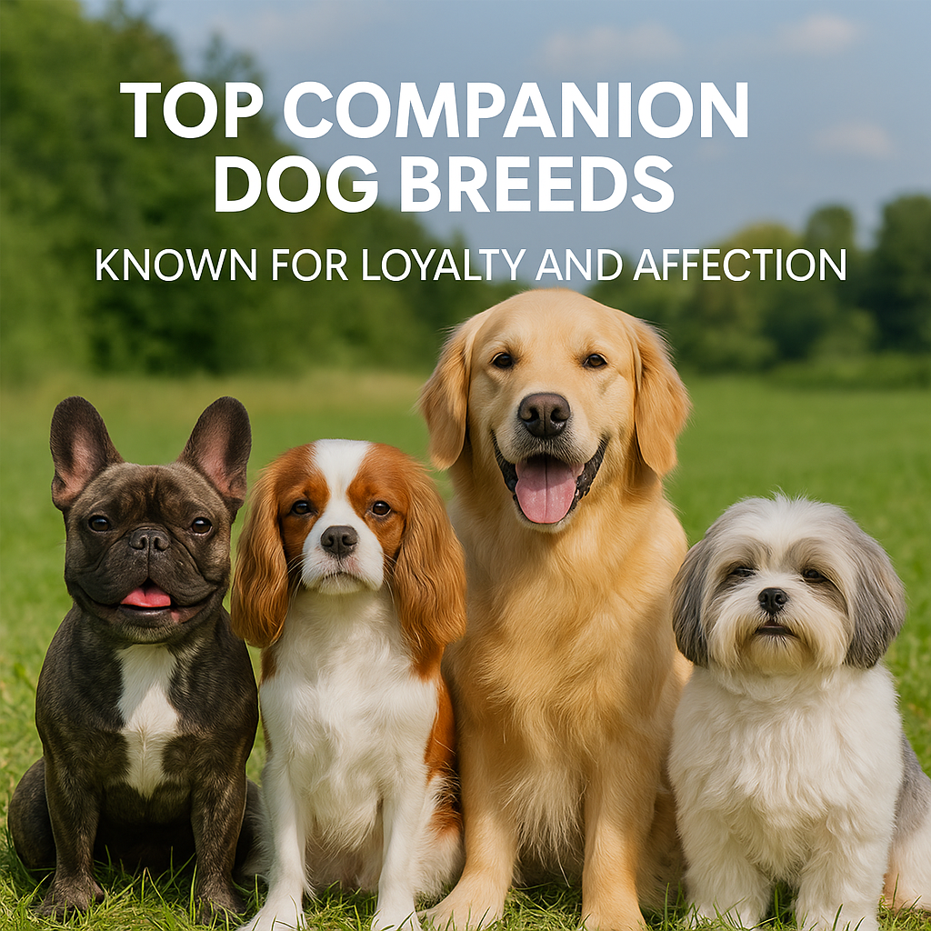 The Best Companion Dog Breeds Known for Loyalty and Affection