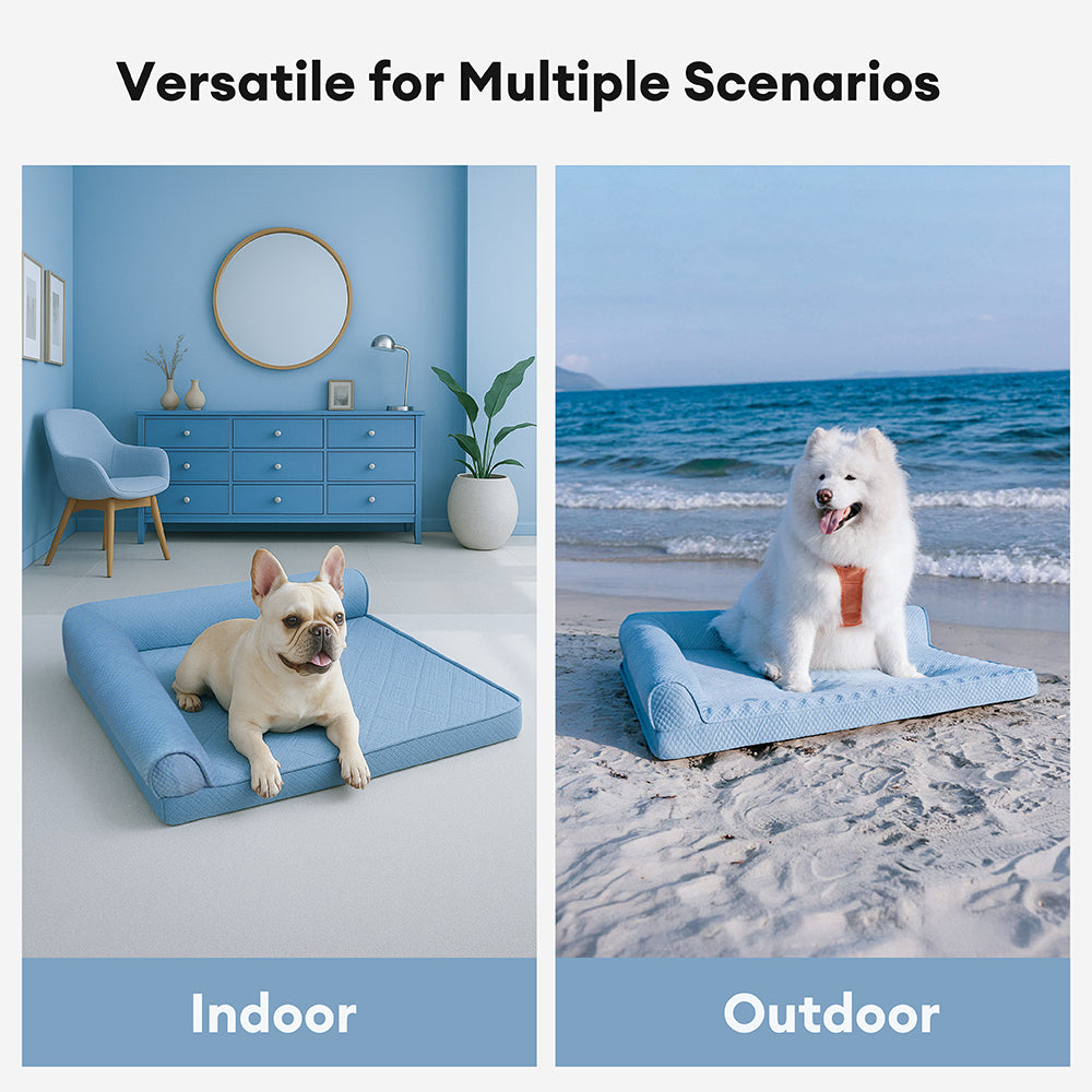 Grande raffreddamento che traspirante non slip ortopedico letto per cani