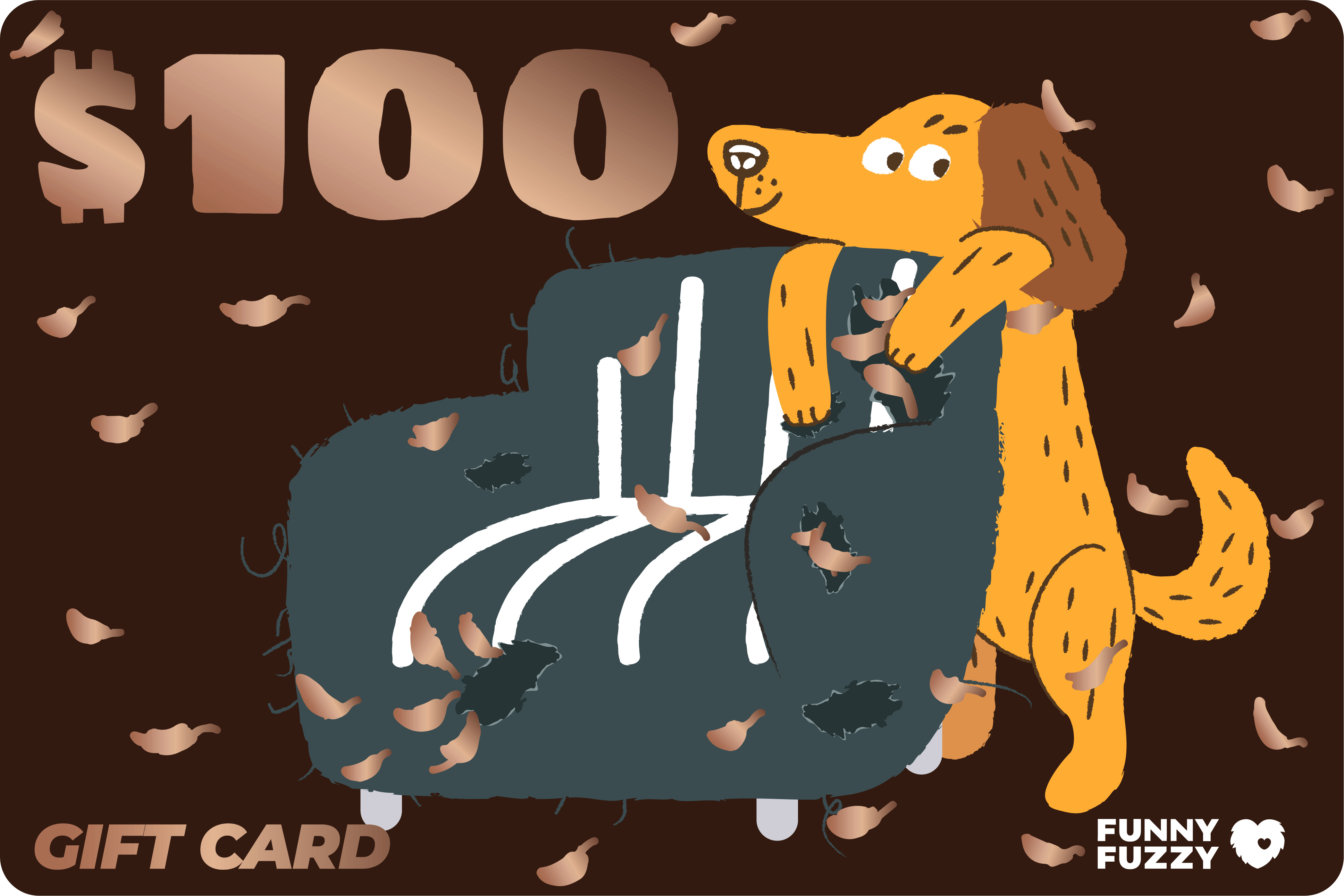Carte-cadeau FUNNYFUZZY de 100 $