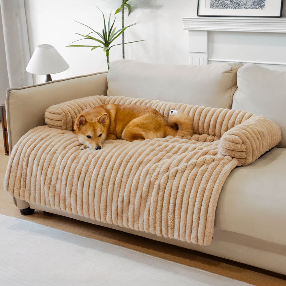 Coperchio di divano del tappetino per cani coperta di divano divano soffice