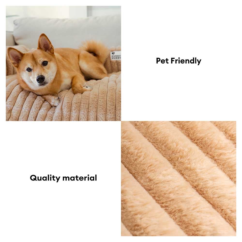Coperchio di divano del tappetino per cani coperta di divano divano soffice
