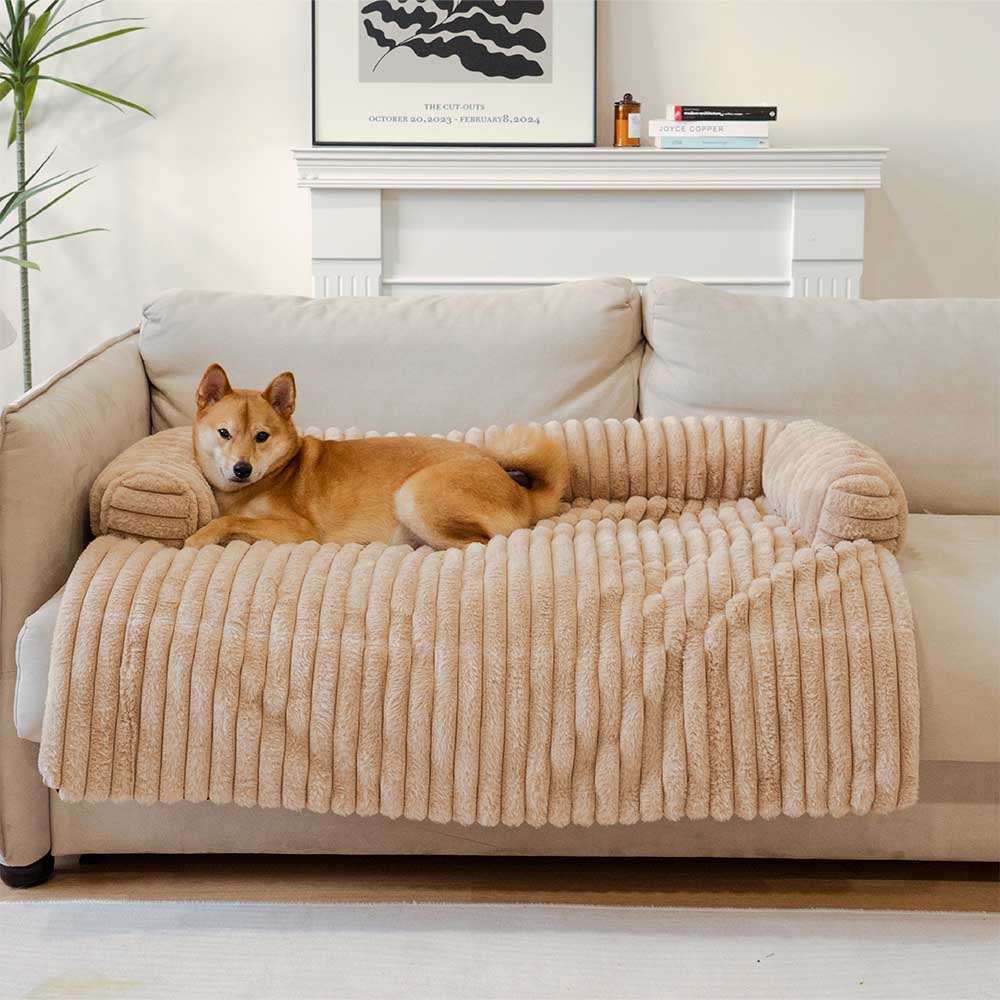 Coperchio di divano del tappetino per cani coperta di divano divano soffice