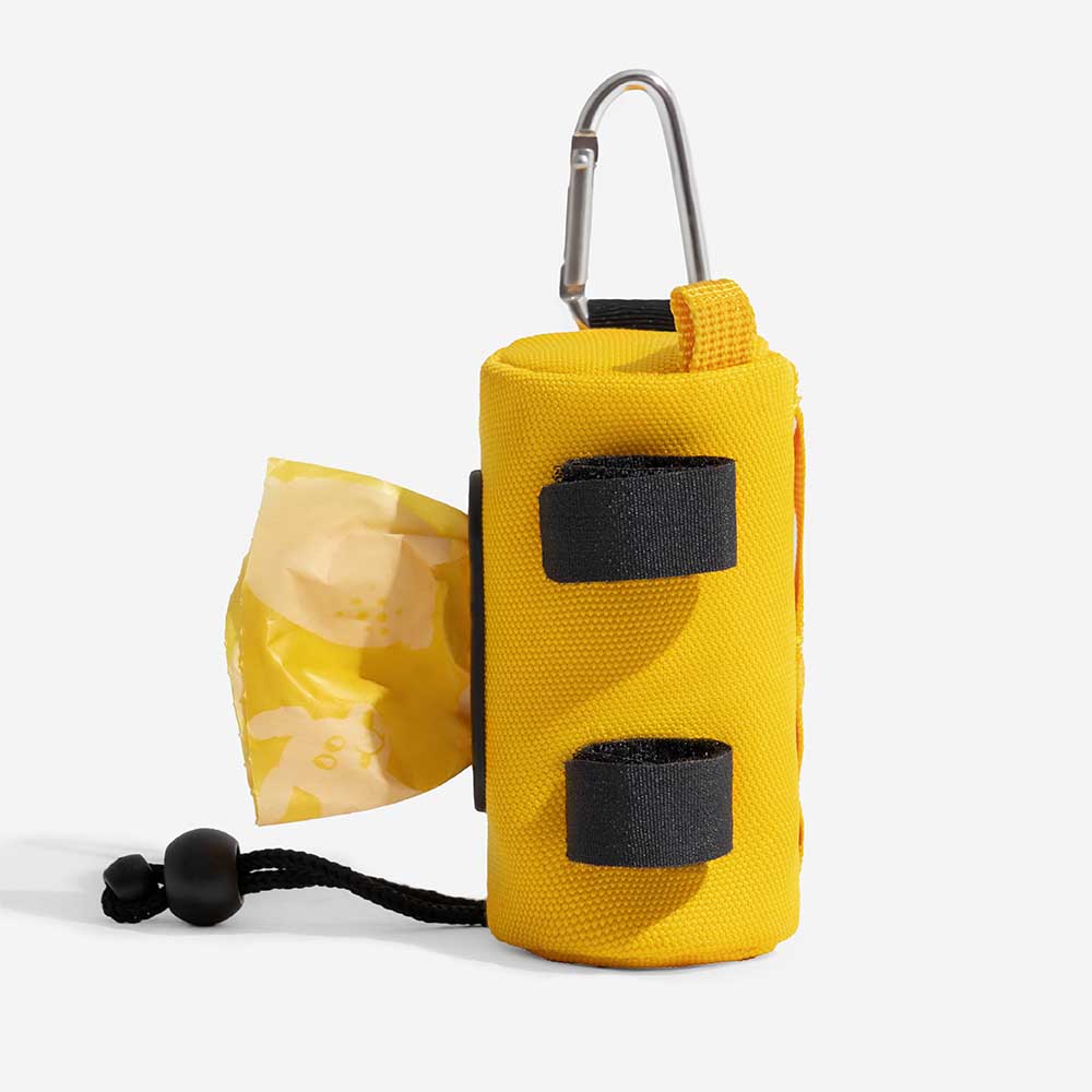 FunnyFuzzy Waterproof Guinzaio Attaccante Dispenser per borse per cacca - Flexi Walker