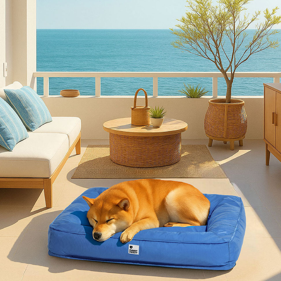 Lit pour grand chien imperméable à support surround entièrement orthopédique