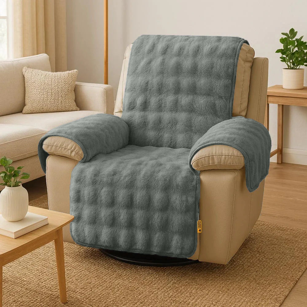 Fluffy suave muebles suaves de la cubierta del sofá de los muebles