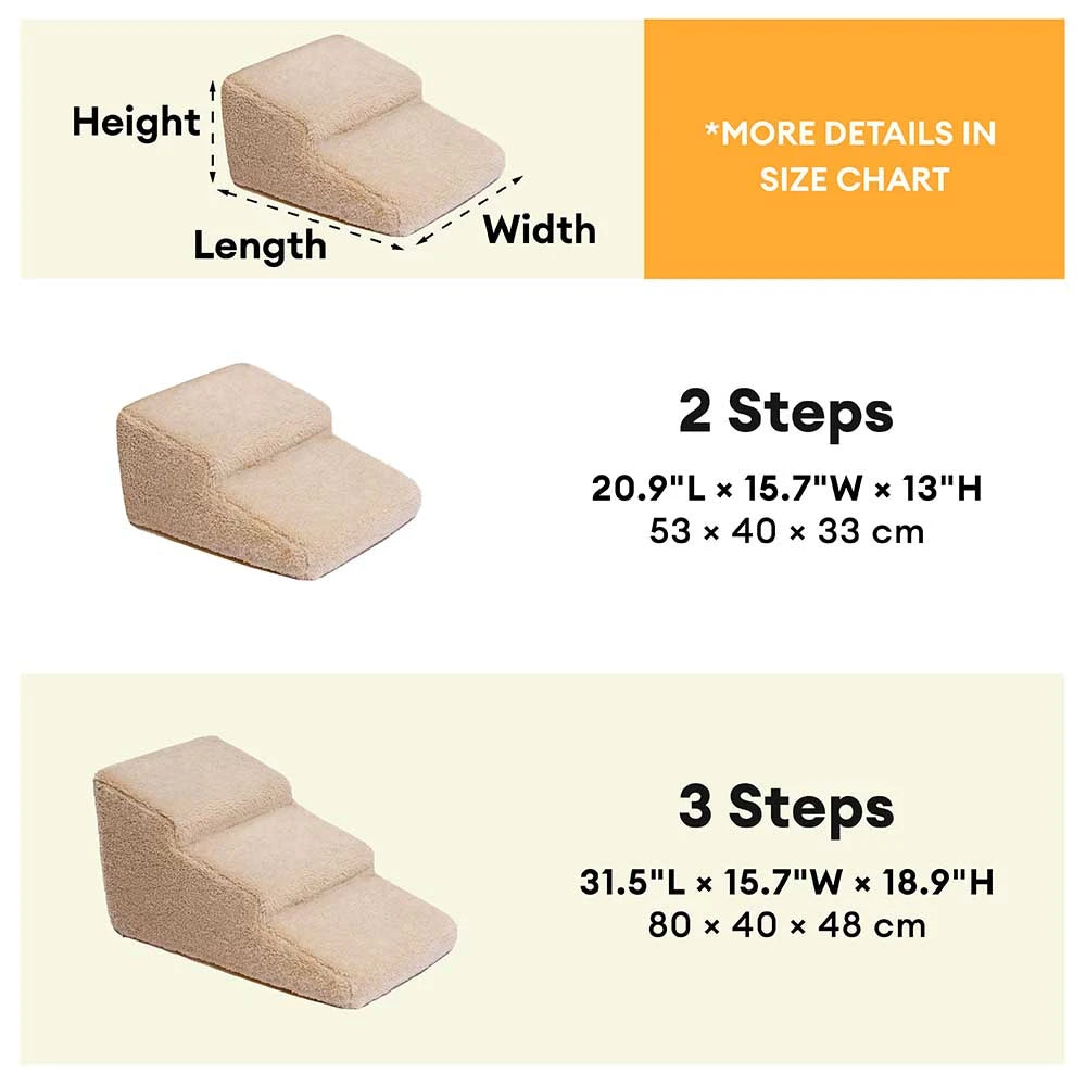 Climbing Aid for Bed and Couch Access Joint Protection Soft Dog Ramp Stairs