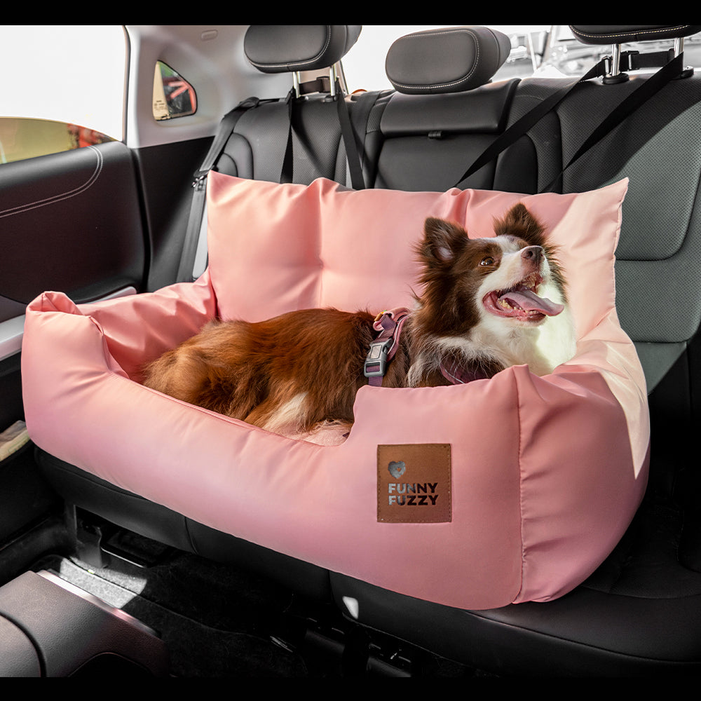 Sicurezza del cestino da viaggio impermeabile medio grande per cani letto posteriore letto posteriore
