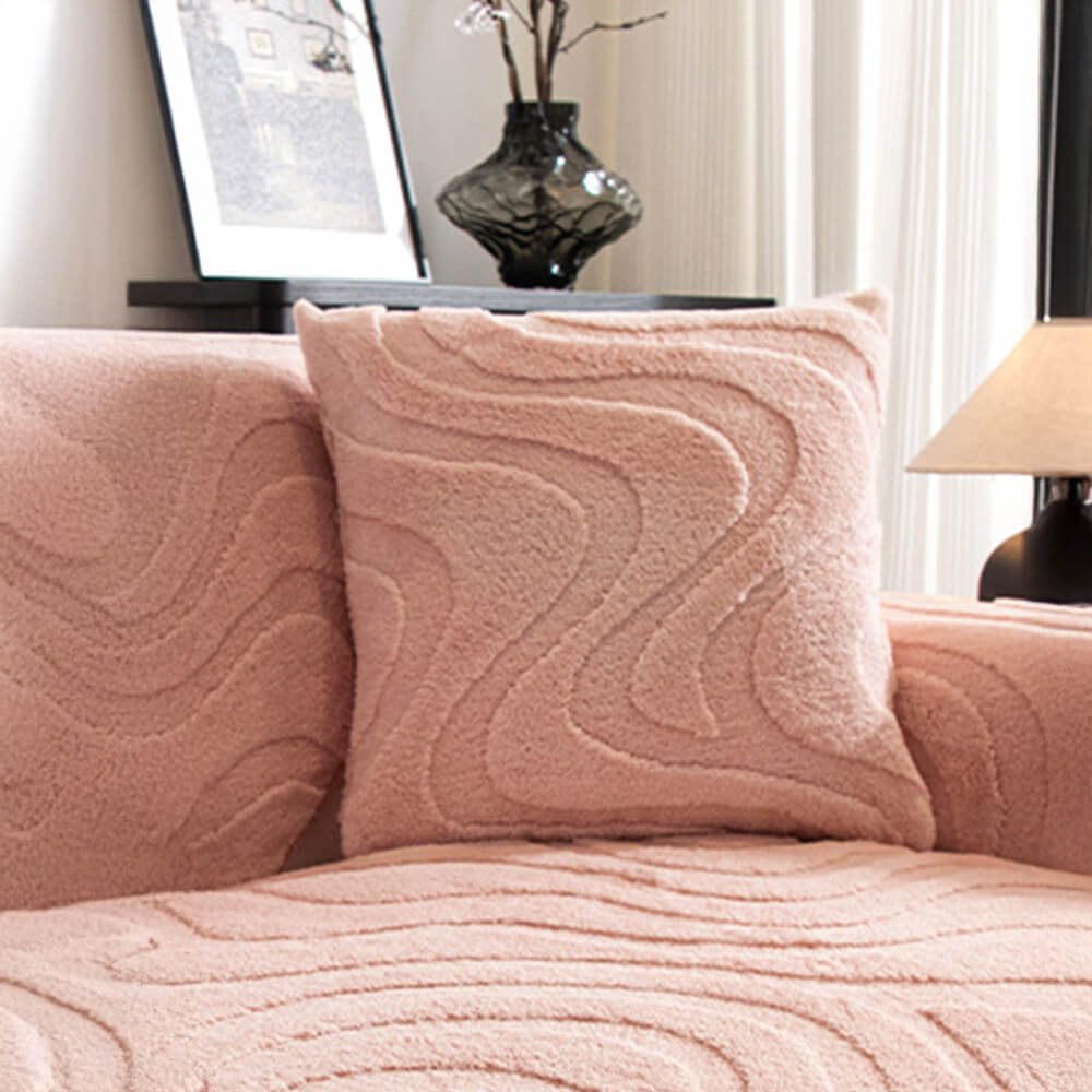 Coperchio di divano di divano non slip jacquard.