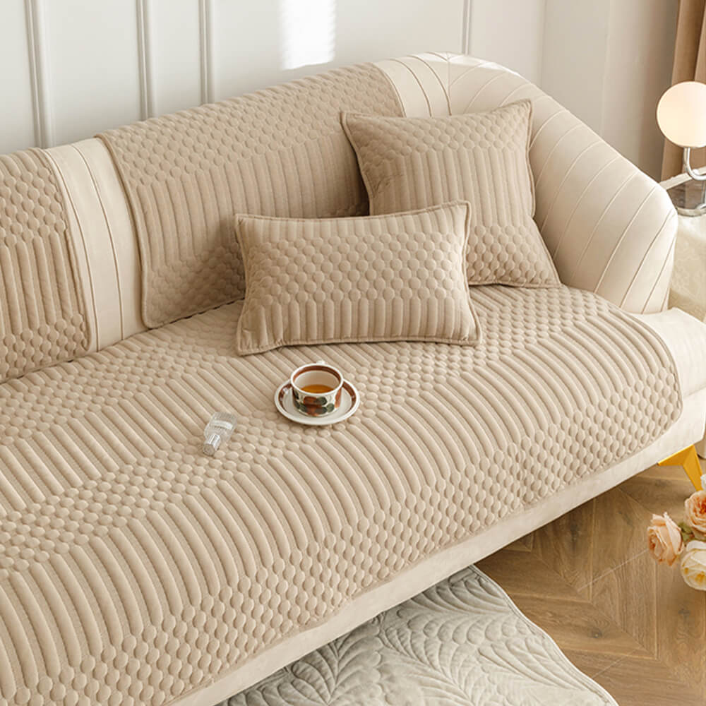 Copertura calda per divano non slip vintage peli