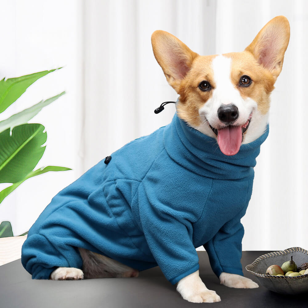 TASSO DEL CANE FLEECE-Calore accogliente e di tutto il corpo per il freddo