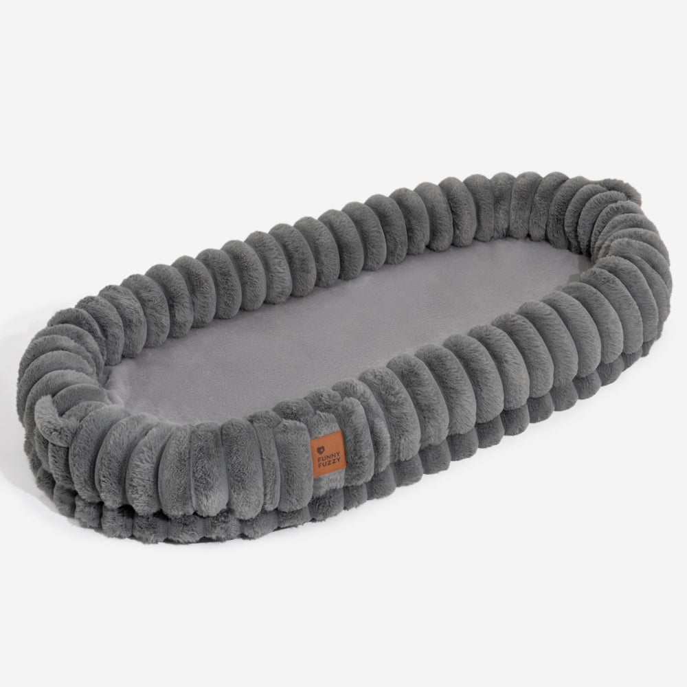 Classico letto per cani da ciambella super grande classico - coccole culla