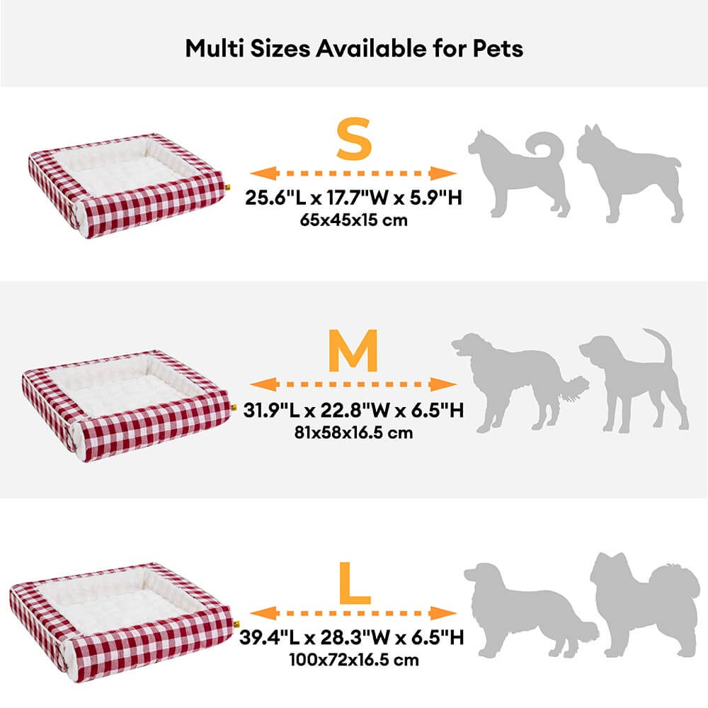 Classico letto per cani calmante ergonomico classico - lavabile espandibile