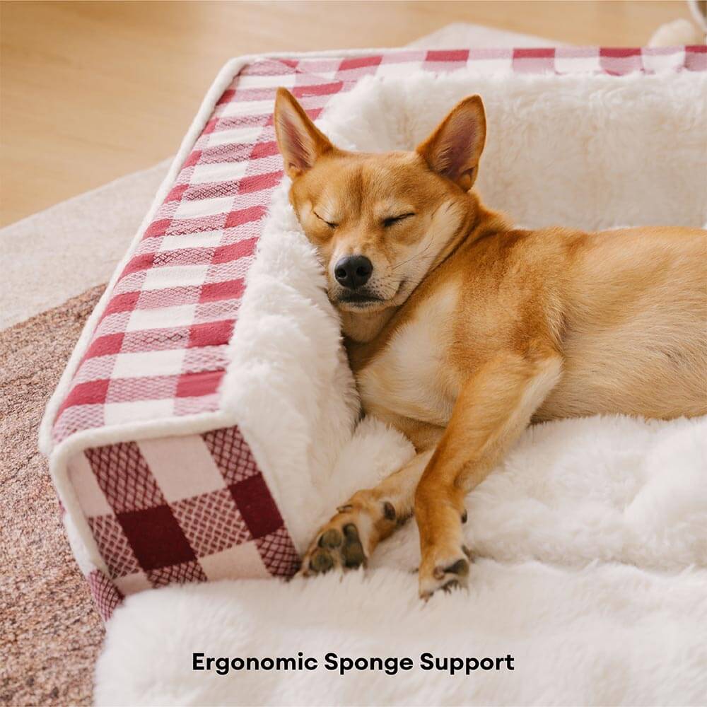 Classico letto per cani calmante ergonomico classico - lavabile espandibile