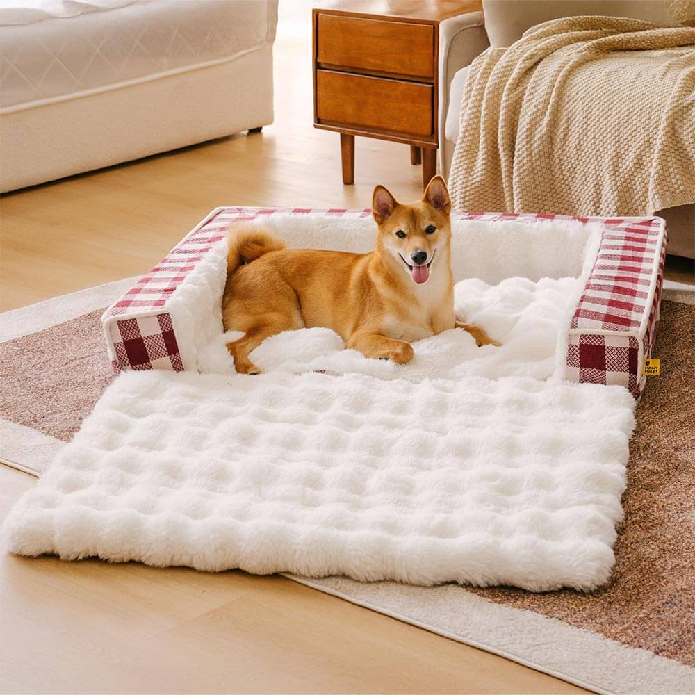 Classico letto per cani calmante ergonomico classico - lavabile espandibile