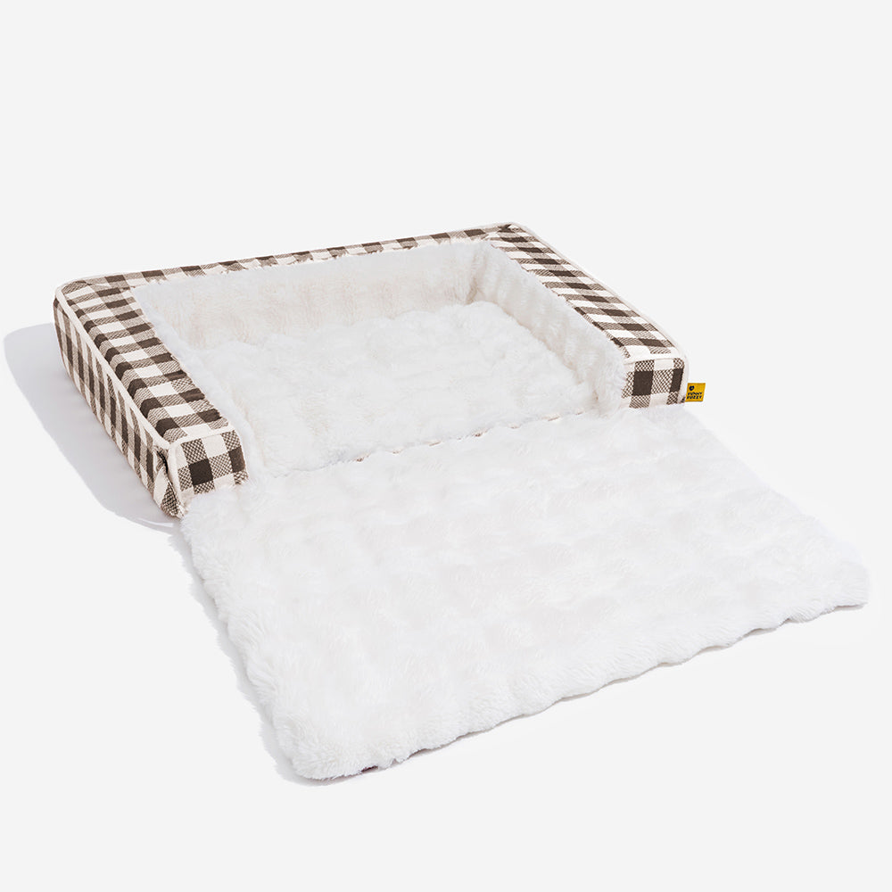 Classico letto per cani calmante ergonomico classico - lavabile espandibile