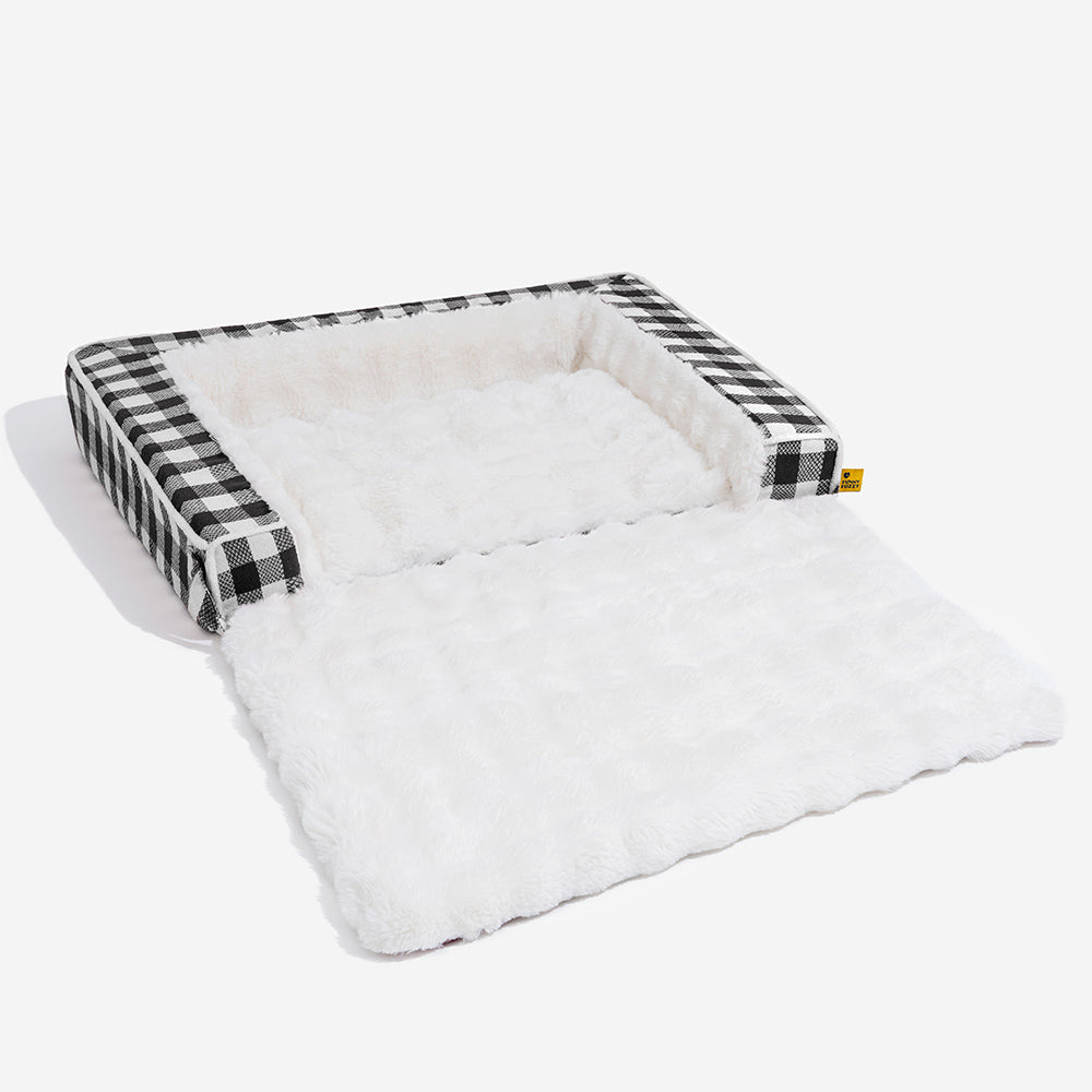Classico letto per cani calmante ergonomico classico - lavabile espandibile