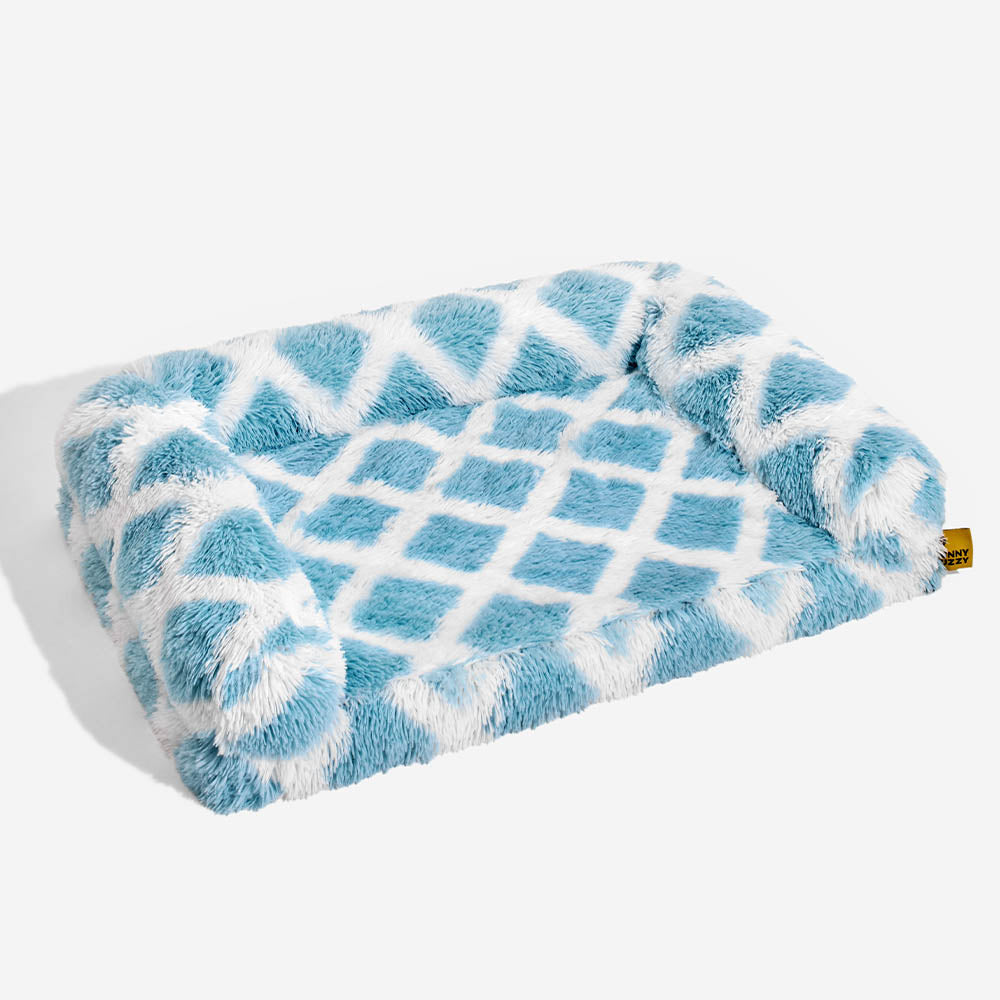 Classic Plaid Orthopedic Orthopedic Bolster Dog Bed Bed - Cozy Comfort