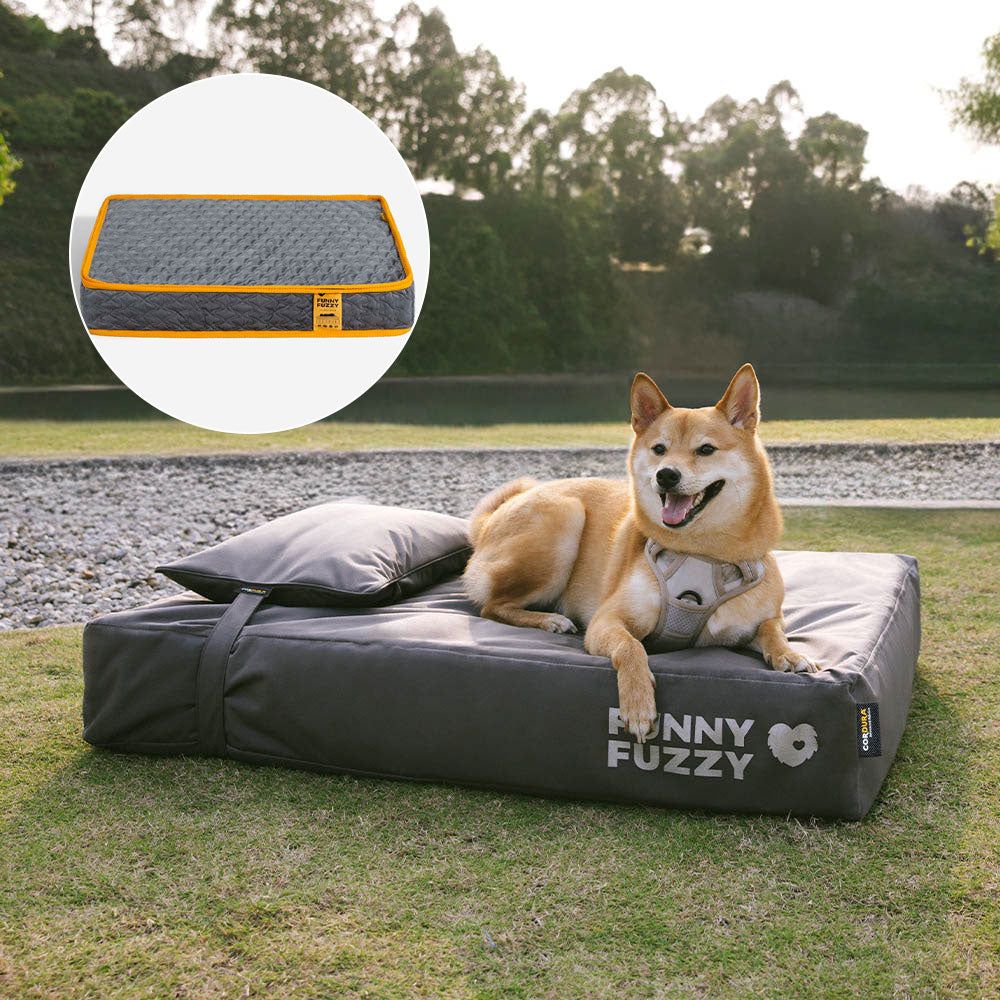 CorduraTech Waterproof Anti-Scratch Dog Bed Cover Or Pillow Set - EverShield