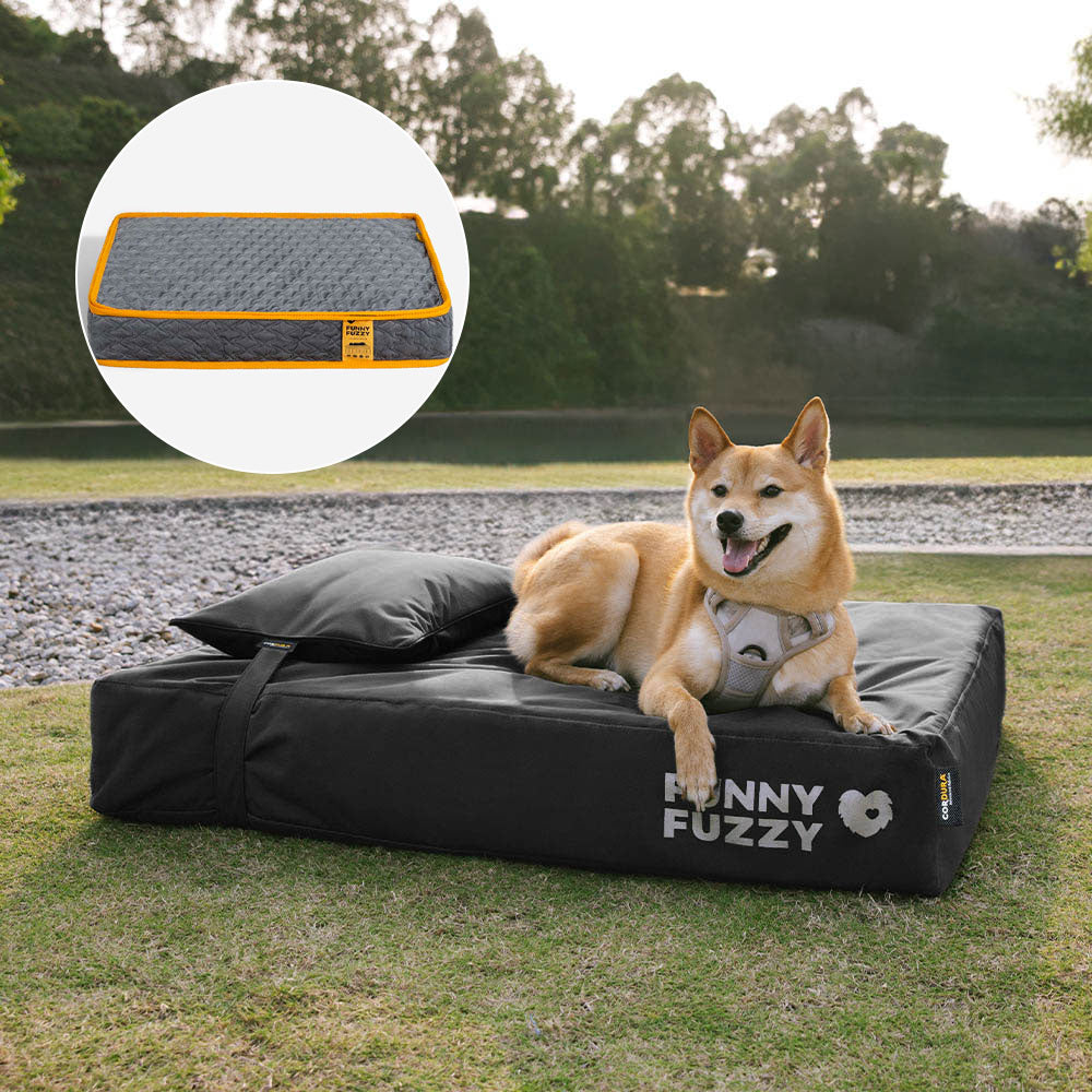 CorduraTech Waterproof Anti-Scratch Dog Bed Cover Or Pillow Set - EverShield