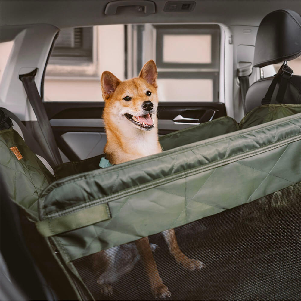 Extender per sedile posteriore per cani per cani da viaggio extra stabile