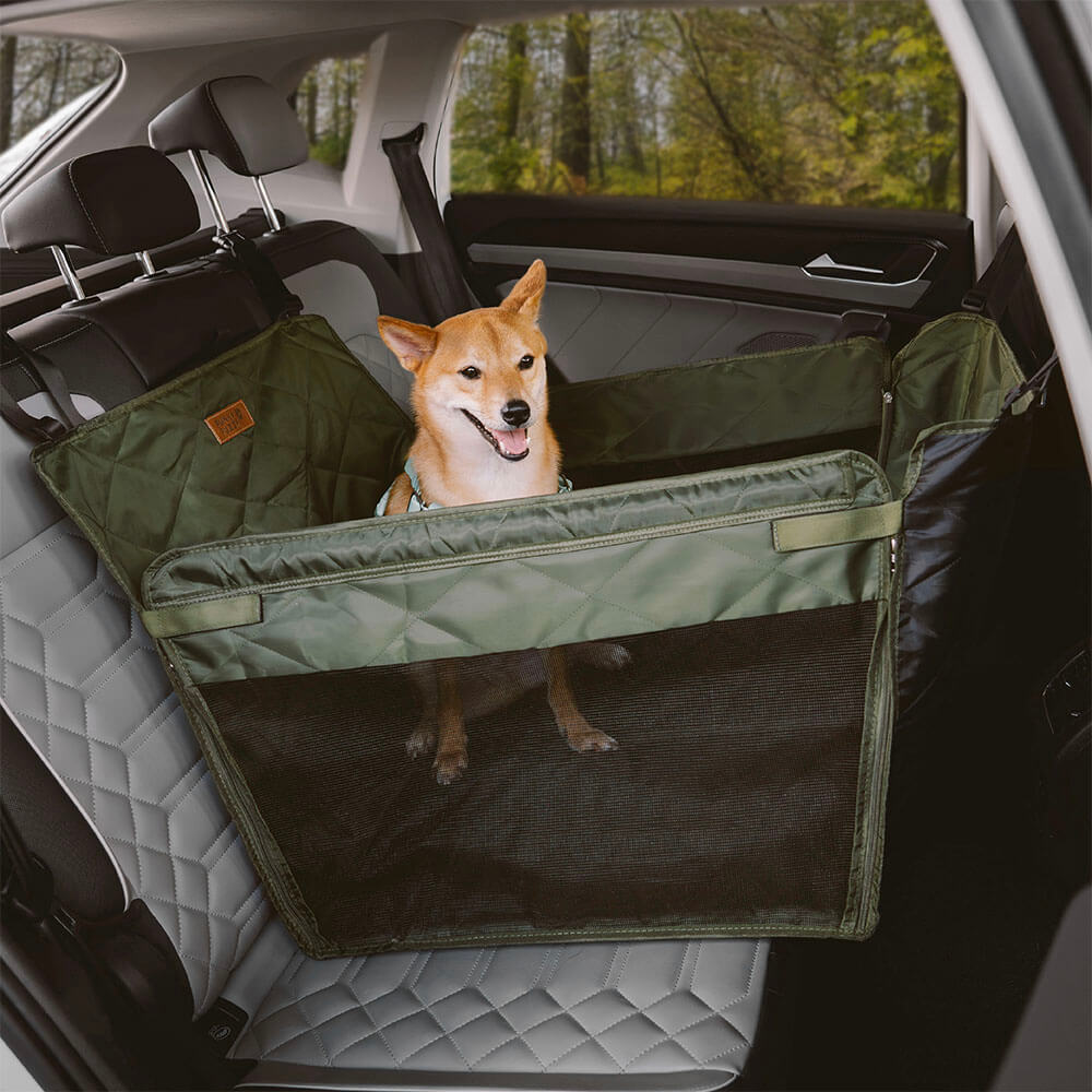 Extender per sedile posteriore per cani per cani da viaggio extra stabile