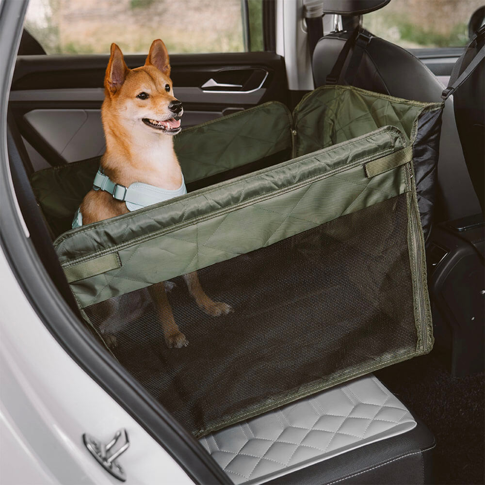 Extender per sedile posteriore per cani per cani da viaggio extra stabile