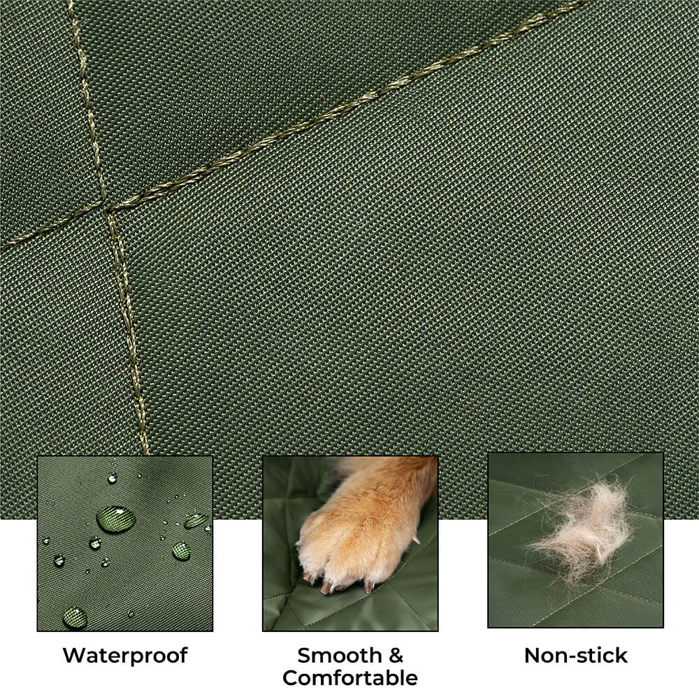 Extender per sedile posteriore per cani per cani da viaggio extra stabile