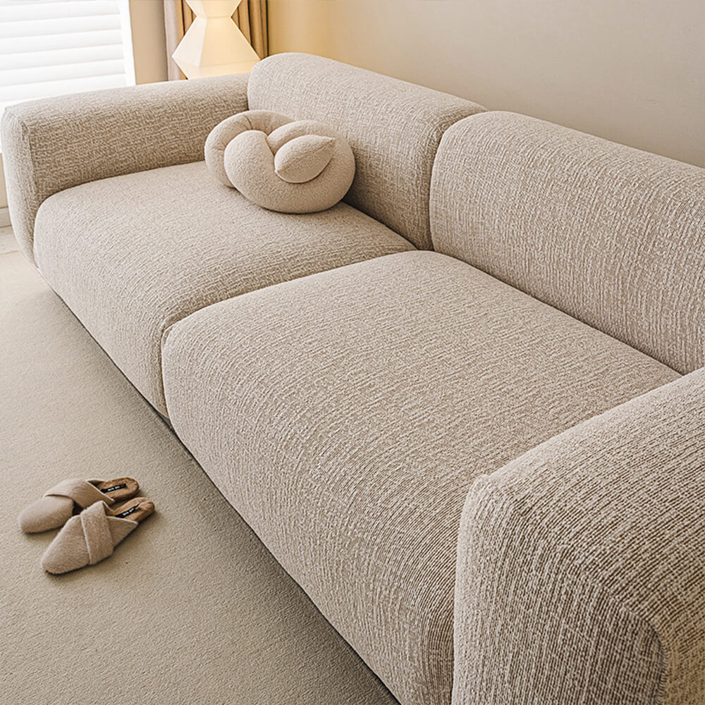 Elegante cover del divano a tratto antcratch di Chenille All-Seasons Cover.