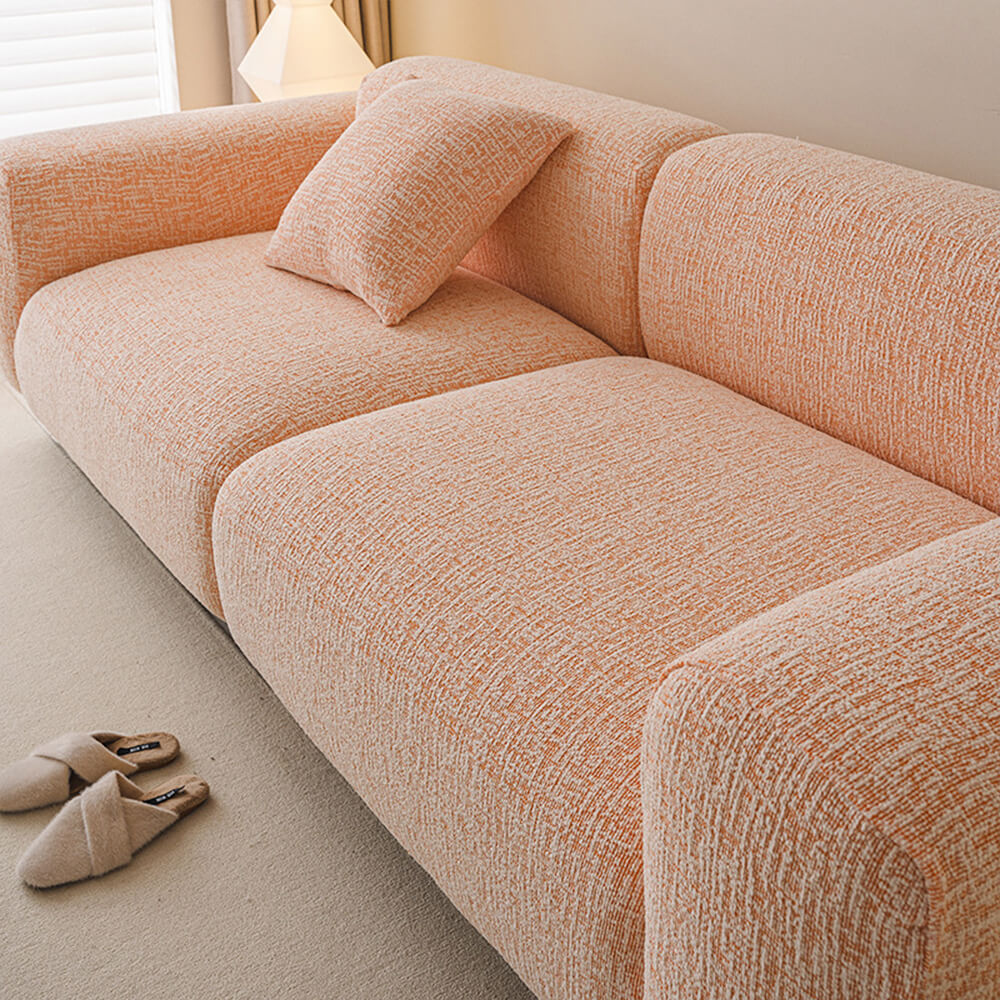 Elegante cover del divano a tratto antcratch di Chenille All-Seasons Cover.