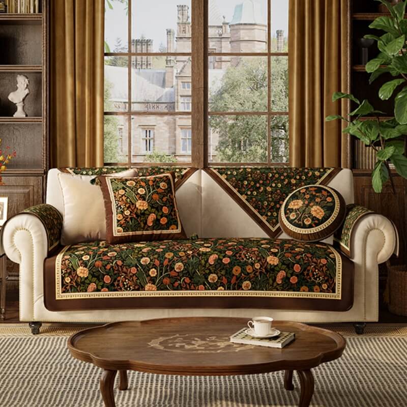 Garden Vintage Luxury Furniture Protective Non slip Cover