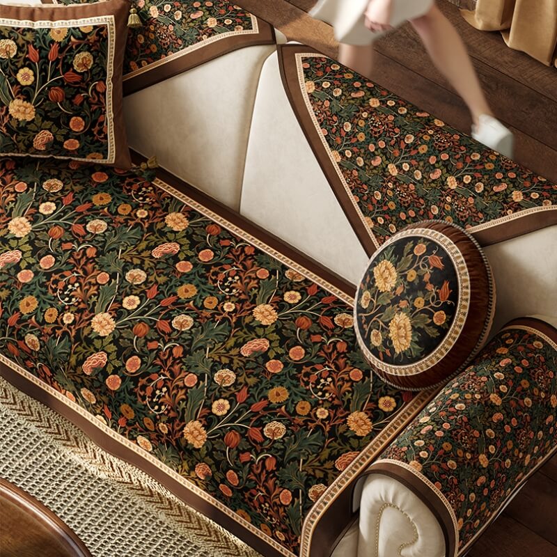 Garden Vintage Luxury Furniture Protective Non slip Cover
