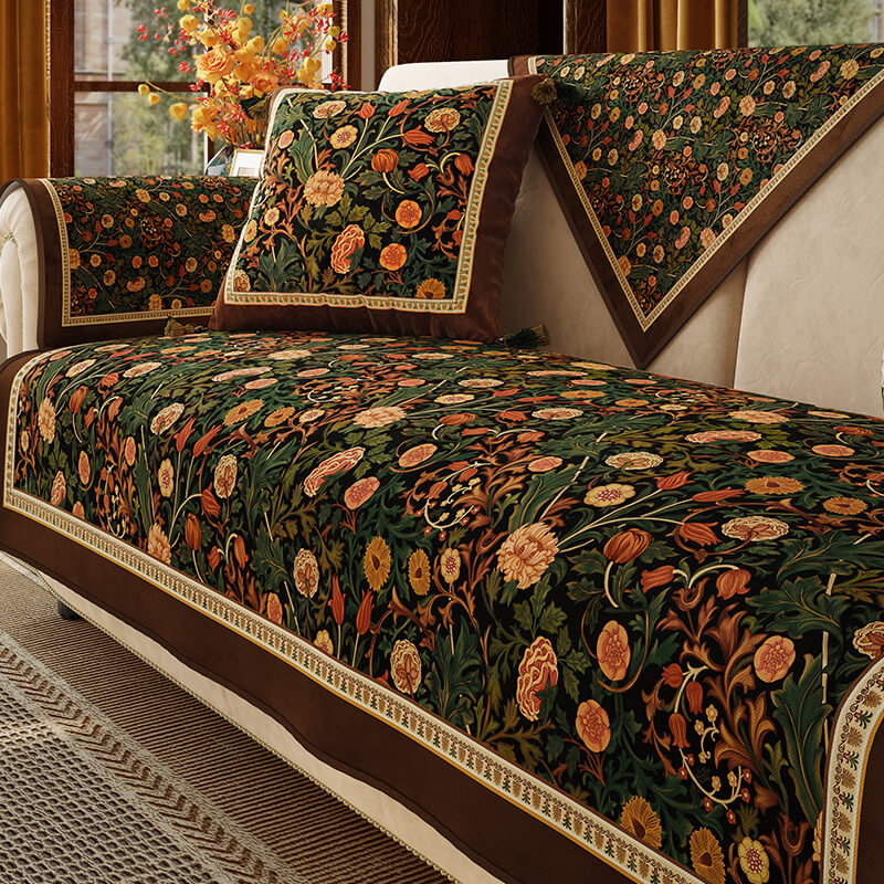 Garden Vintage Luxury Furniture Protective Non slip Cover