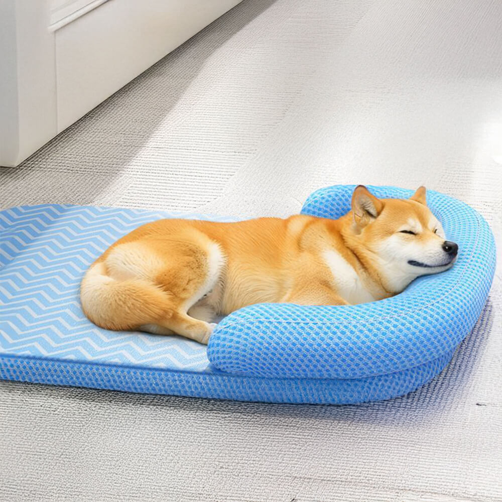 Cama para perros de soporte para el cuello impermeable resistente al agua