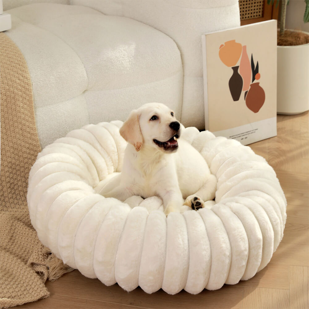Dog e gatto di supporto per ciambelle rotonde ultra-morbide