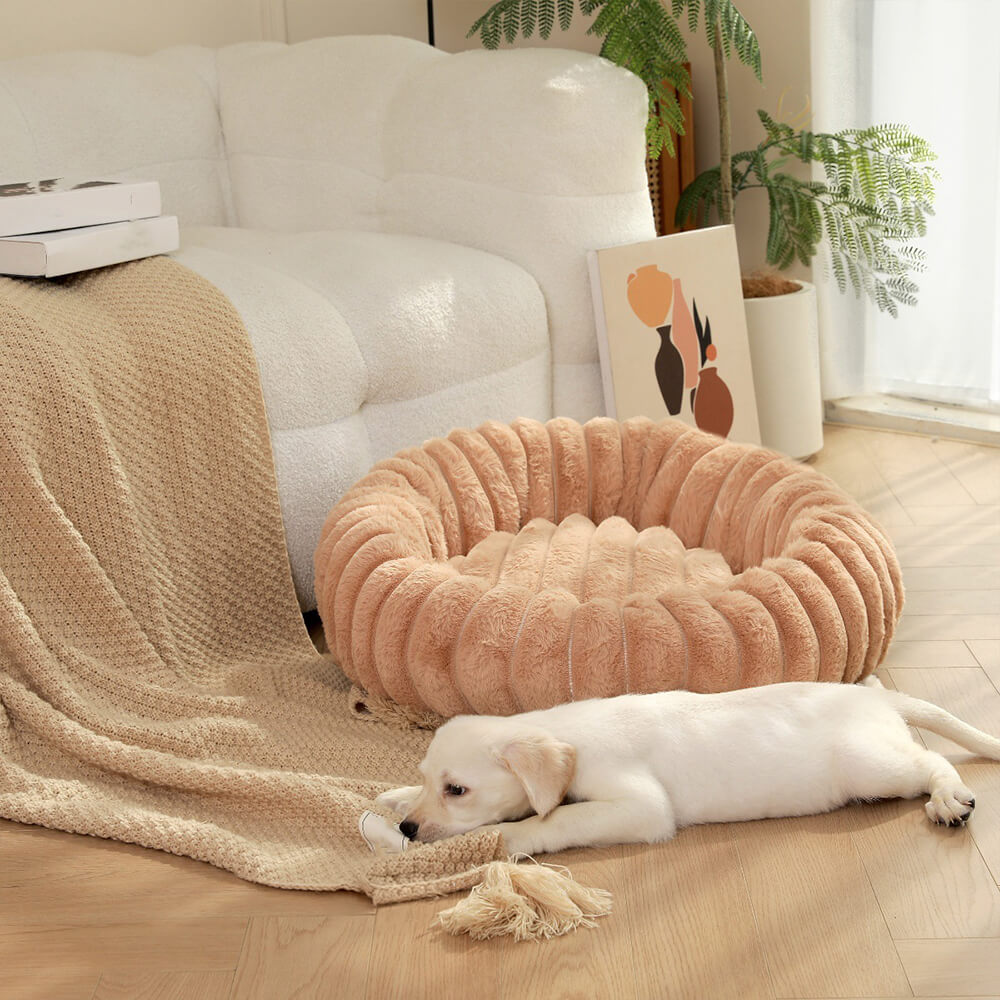 Dog e gatto di supporto per ciambelle rotonde ultra-morbide