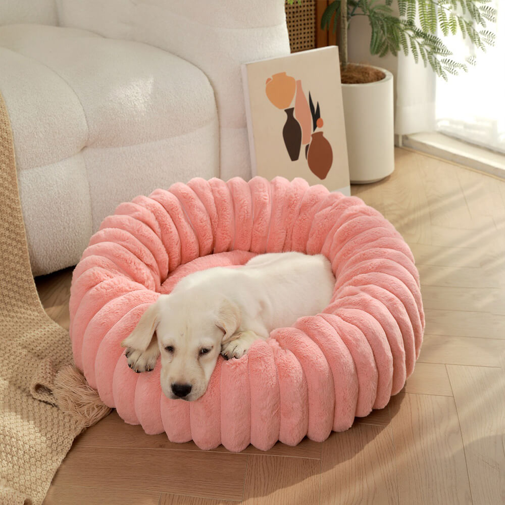 Dog e gatto di supporto per ciambelle rotonde ultra-morbide