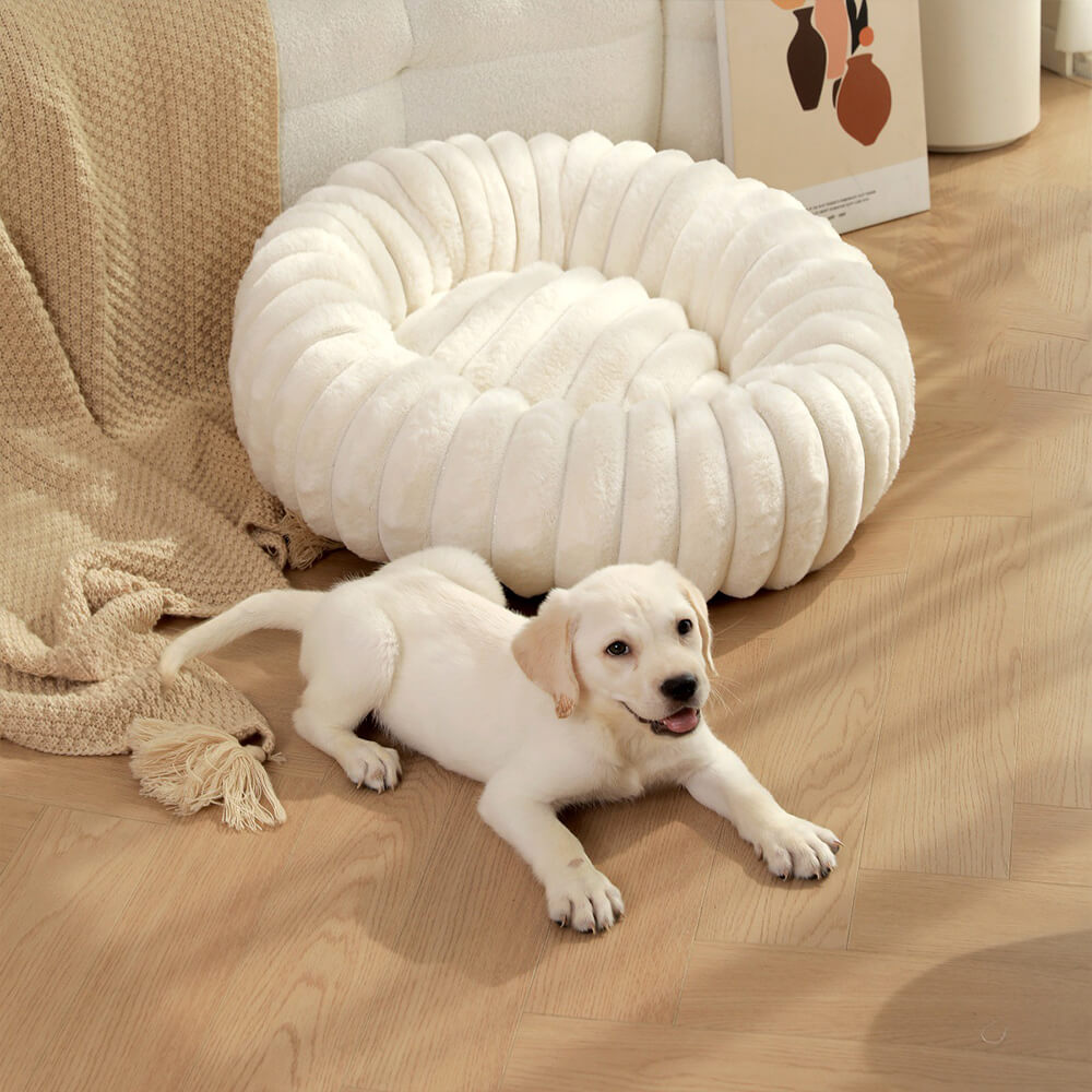 Dog e gatto di supporto per ciambelle rotonde ultra-morbide