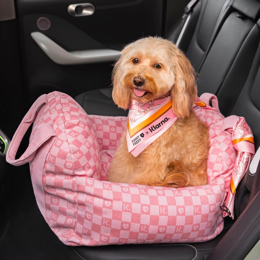 FunnyFuzzy x Klarna Travel Safety Breat Cane Sedili per auto