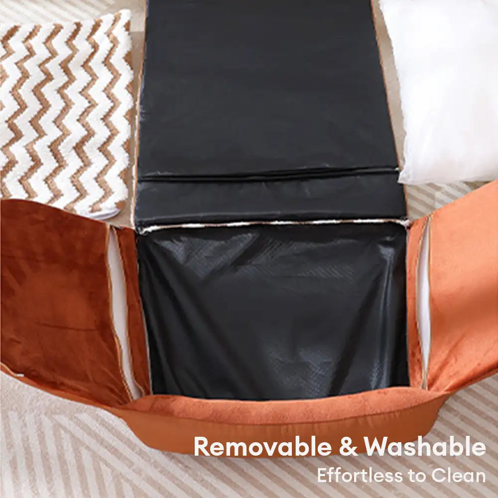 Cozy Cabin Portable Semi-Enclosed Dog Bed with Roof Warming And Durable