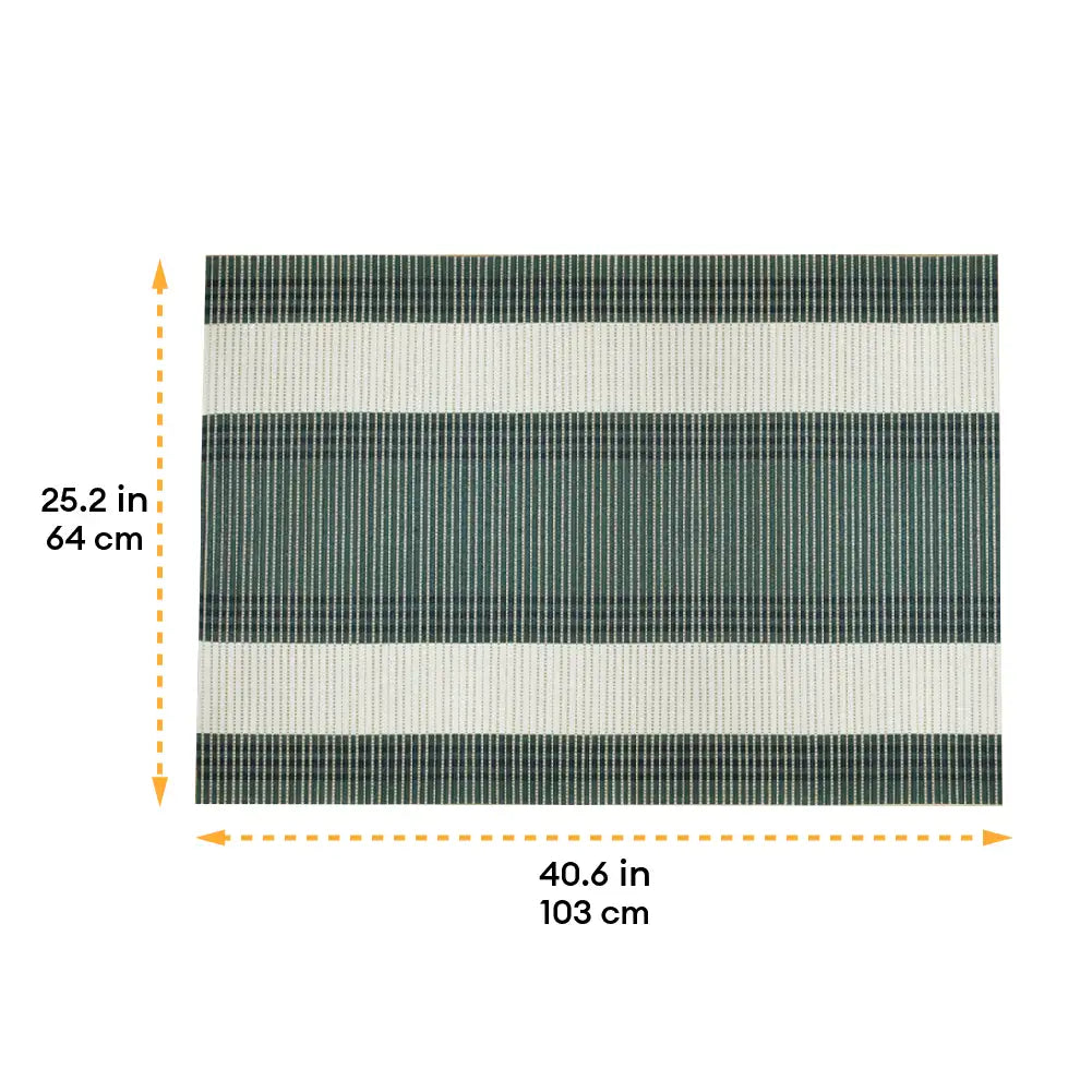 Geometric Waterproof Non-Slip Large Size Pet Feeding Mat