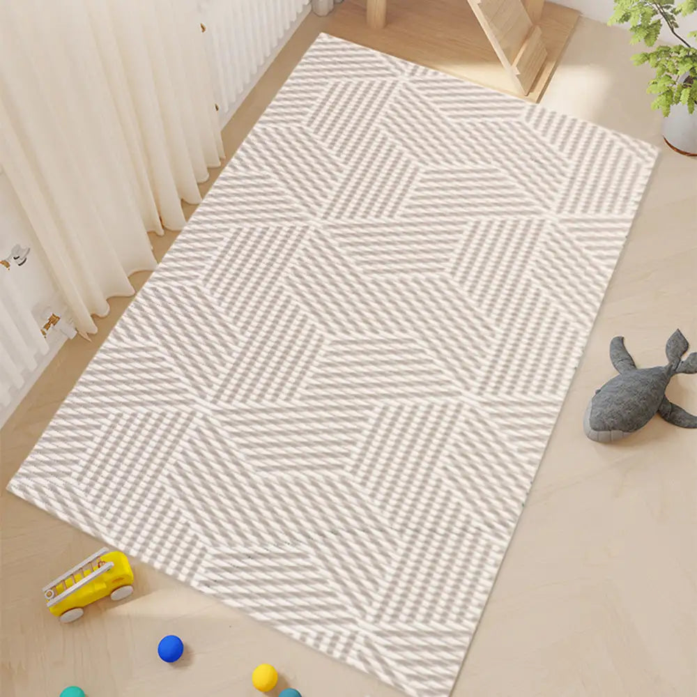 Geometric Waterproof Non-Slip Large Size Pet Feeding Mat