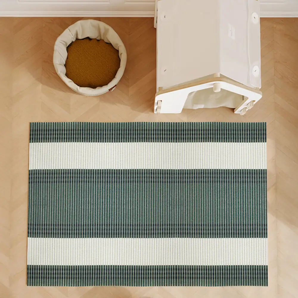 Geometric Waterproof Non-Slip Large Size Pet Feeding Mat