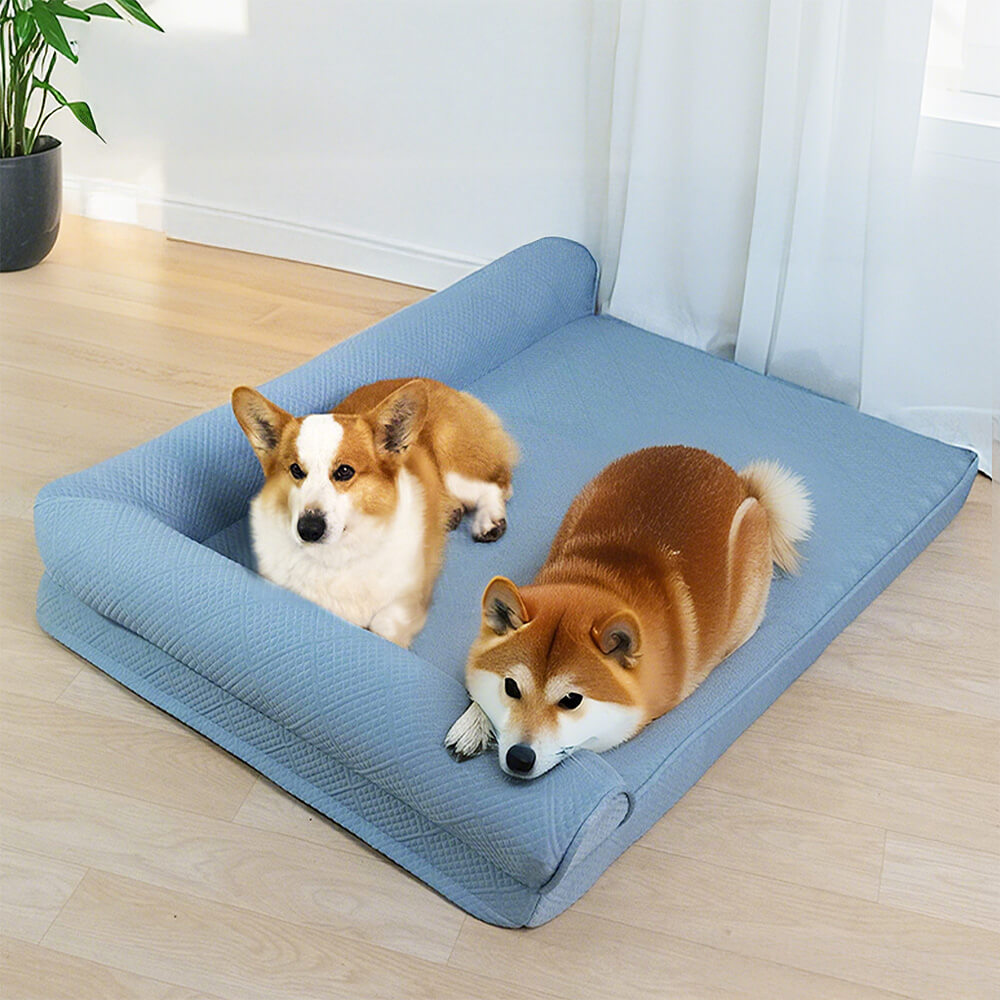 Grande raffreddamento che traspirante non slip ortopedico letto per cani