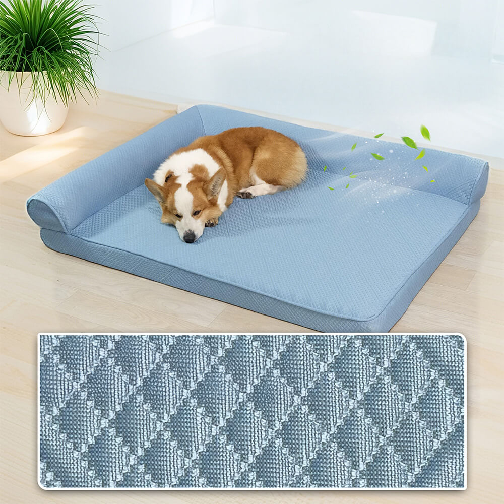 Grande raffreddamento che traspirante non slip ortopedico letto per cani
