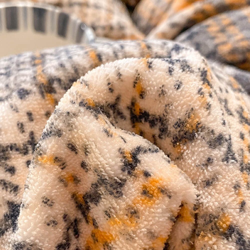 Fashion Floral Stampa latte in velluto Comfort Anti-static Shet