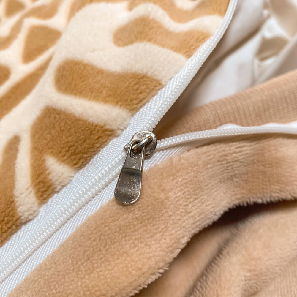 Ensemble de draps de lit en velours de lait chaud antistatique doux géométrique classique