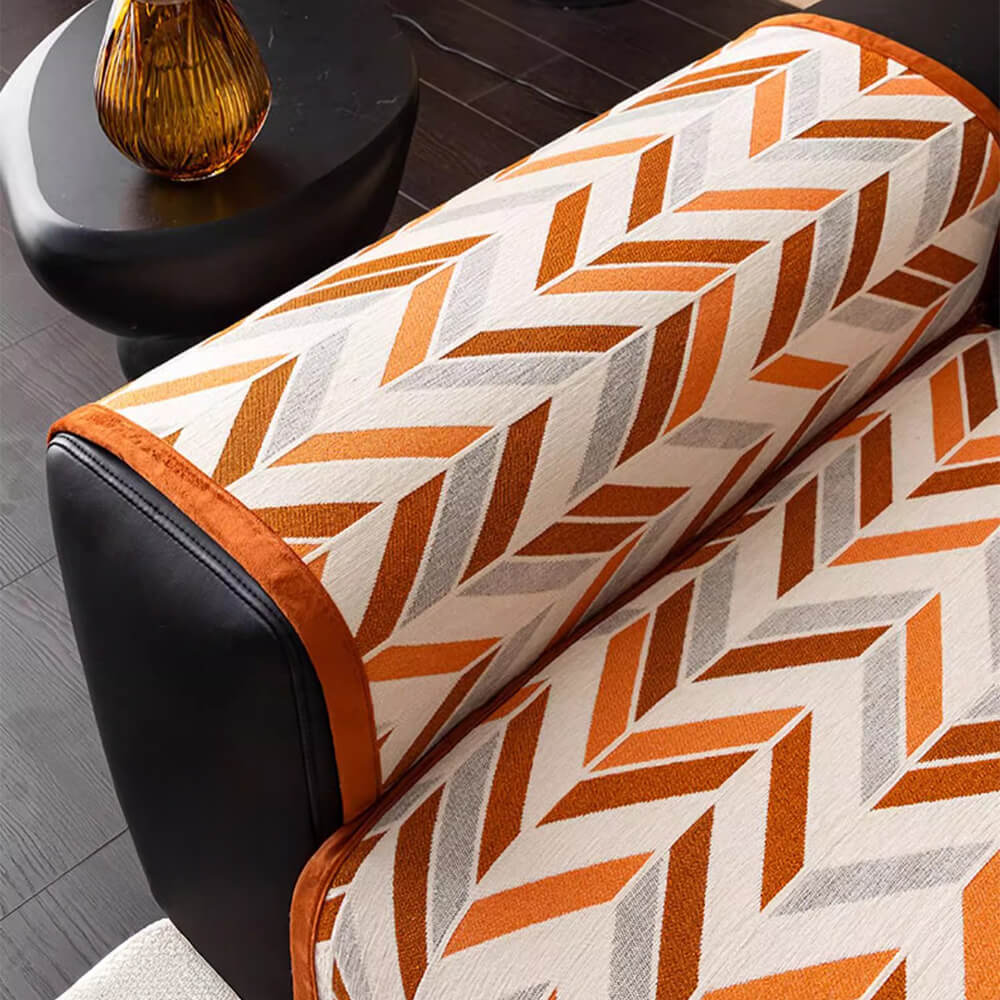 Modern Scandinavian Pet-Friendly Chenille Non-Slip Couch Cover