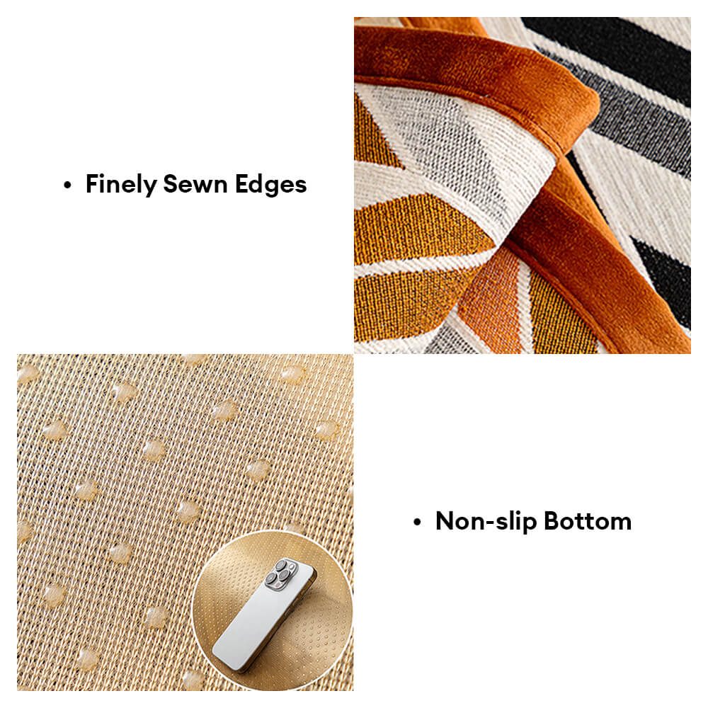 Modern Scandinavian Pet-Friendly Chenille Non-Slip Couch Cover