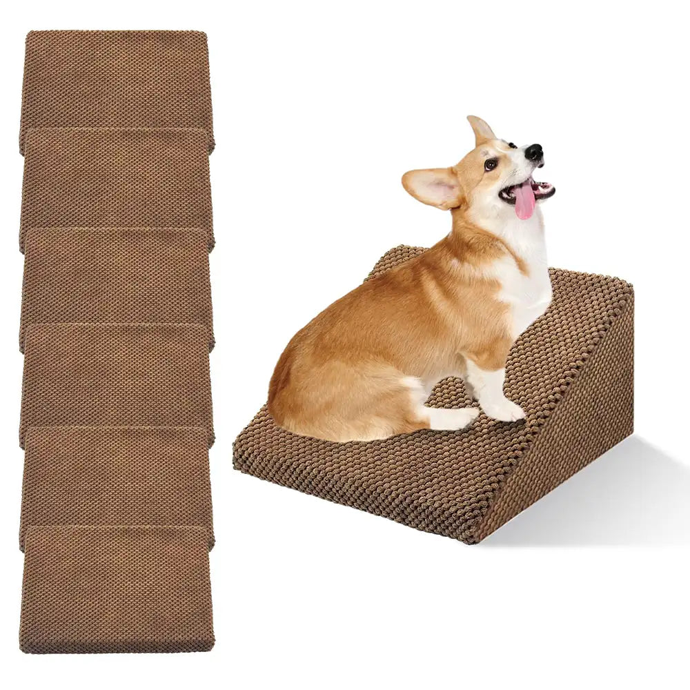 Modular Foam Dog Ramp Stairs for Staircase Stairs with Velcro